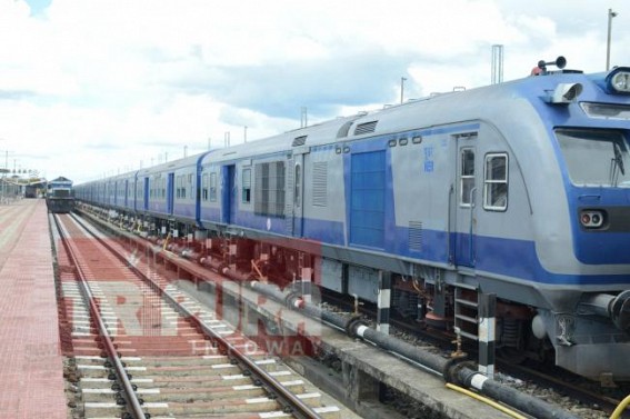 Railway service frequency gets boost before Durga Puja : DEMU Train service, Agartala-Sabroom Railways more connectivity by September, 2019
